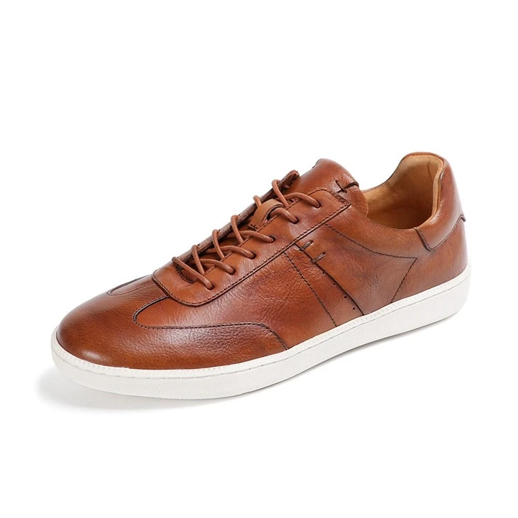 Custom Leather Inner Height Increasing German Training Shoes factory