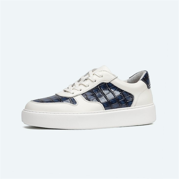 سفید اور سیاہ چمڑے کے جوتے