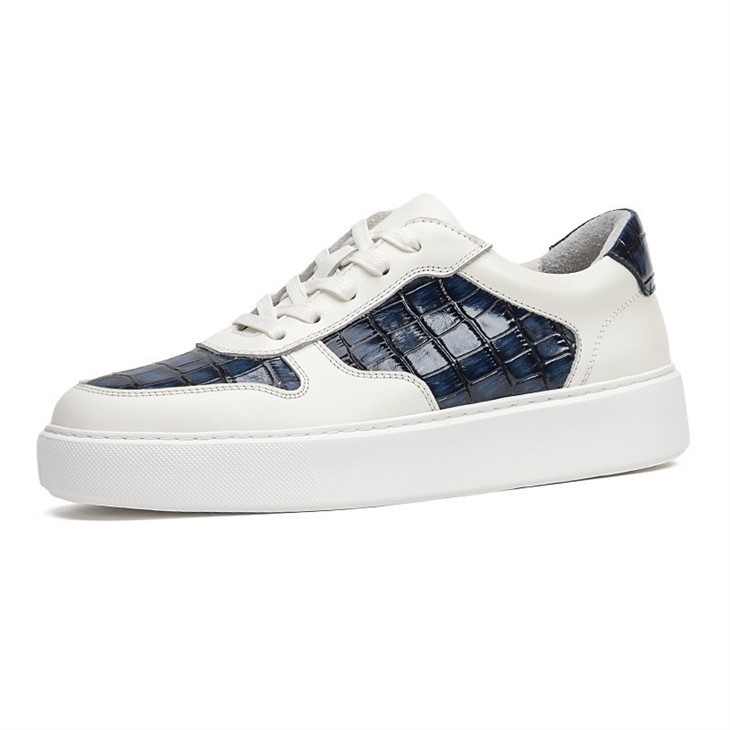 White And Black Leather Shoes